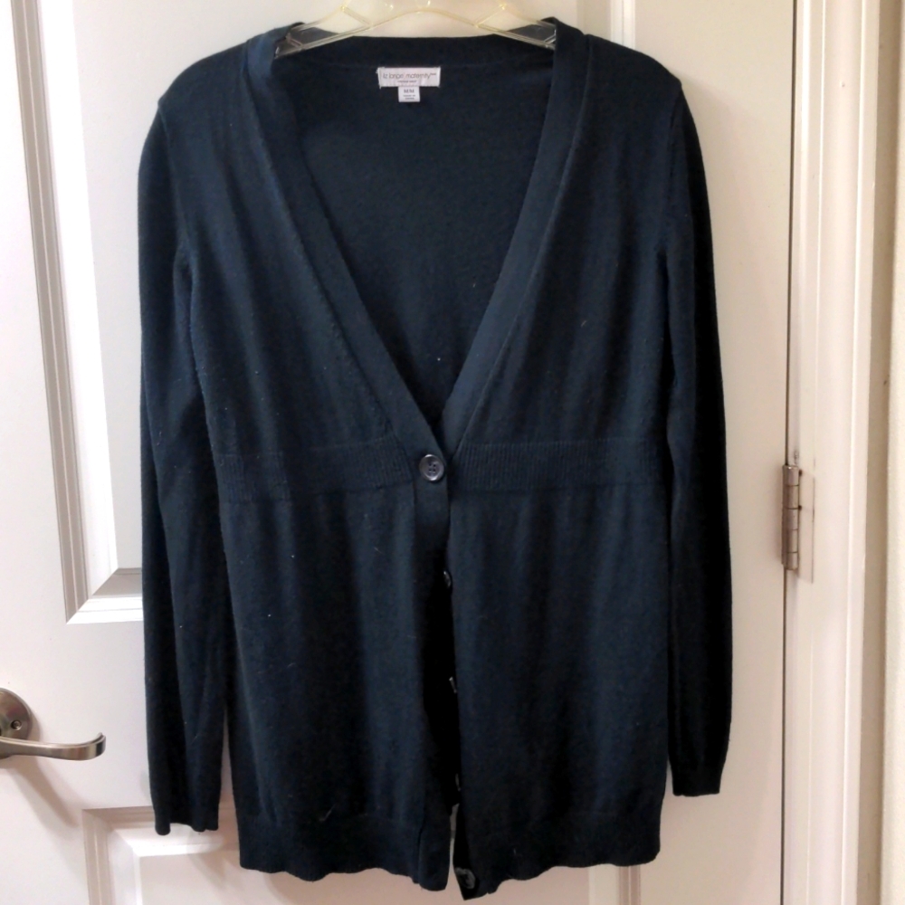 Liz Lange For Target Cozy Maternity Cardigan Size Medium